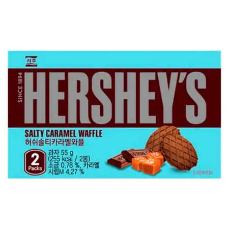 Вафли Hershey's 55г Salty Caramel