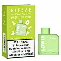 Картридж ELFBAR Lowit 2500 Киви маракуйя гуава M