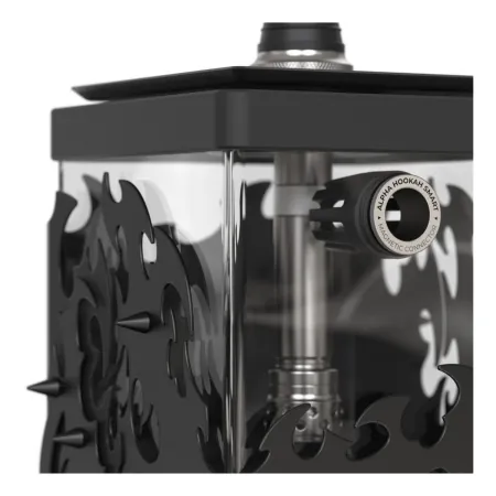 Кальян Alpha Hookah Smart Exzo Tribal Black (Полный комплект) — фото 2