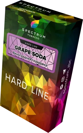 Табак Spectrum Hard Line 40г Grape Soda M