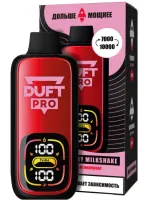 Одноразовая электронная сигарета Duft Pro 10000 Strawberry Milkshake M