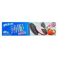 Печенье Oreo Thin Crisp Sweet and Sour Strawberry 95 г