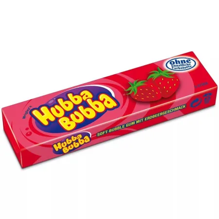 Жевательная резинка Hubba Bubba 35г Strawberry