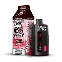 Одноразовая электронная сигарета Tikobar x Husky 12000 - Strawberry Kiwi Bubble Gum M !