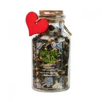 Чай Черный RustTea (Стекло) - Ананас, Вишня, Цветки Граната, Корка Граната, Лемонграсс
