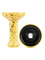 Чаша глиняная Облако Mono Phunnel M (Желтый с черной)