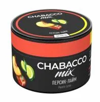 Кальянная смесь Chabacco Mix Line 50г Персик-Лайм M