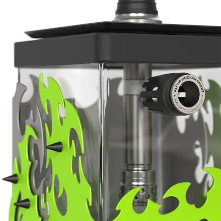 Кальян Alpha Hookah Smart Exzo Tribal Lime (Полный комплект) — фото 4