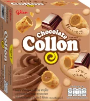Рулетики бисквитные Glico Collon 41г Chocolate