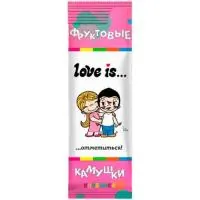Драже LOVE IS Клубника 12гр