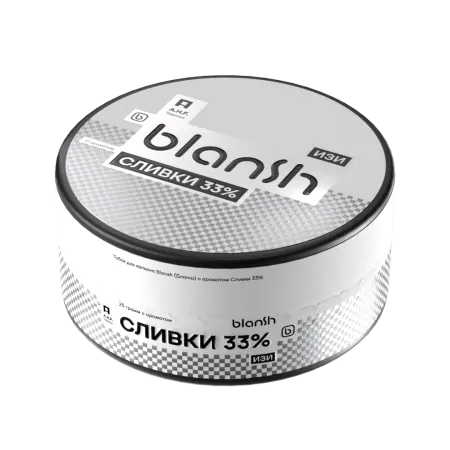 Табак Blansh 25г Сливки 33% M