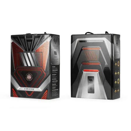 Кальян Alpha Hookah X Reverse Black Matte (Без колбы) — фото 2