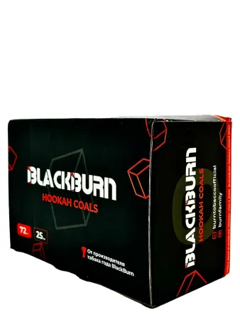 Уголь кокосовый Black Burn 72 шт