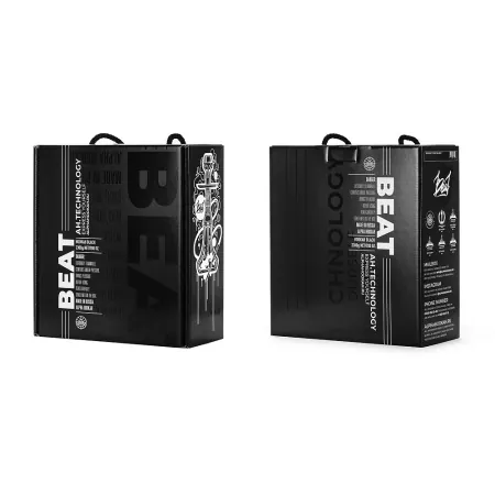 Кальян Alpha Hookah Beat White Gold Black (Полный комплект) — фото 2