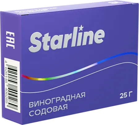 Табак Starline 25г Виноградная Содовая M