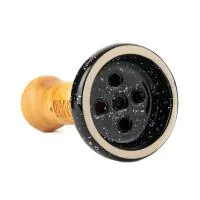 Чаша глиняная Облако Black Glaze (Черный космос) 