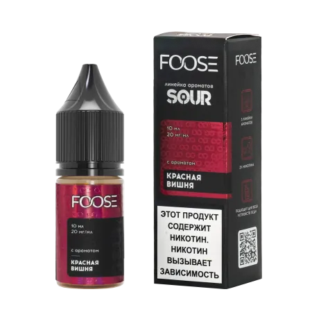 Жидкость Foose Sour 10мл - Красная вишня M