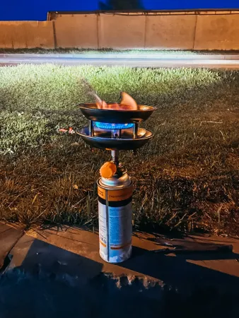 Горелка газовая с подставкой под угли — фото 3