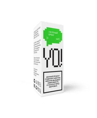 Жидкость YO! 3мл - Зеленый Орби М