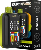 Одноразовая электронная сигарета Duft x Fummo 25000 Ананас Лемонграсс M