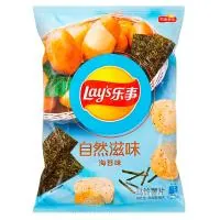 Чипсы Lay's Taro 65г Natural Seaweed