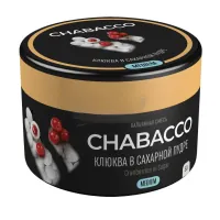 Кальянная смесь Chabacco Medium 40г Клюква в Сахарной Пудре M
