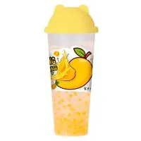 Bubble Tea Хэ-Лейи 620мл с шариками (Ананас Манго) М