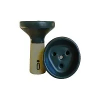 Чаша глиняная Облако Trio Black Синий матовый