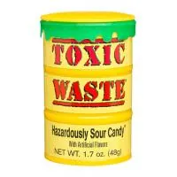 Леденцы Toxic Waste Желтая бочка 42гр