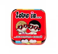 Леденцы Love is 20г Клубника