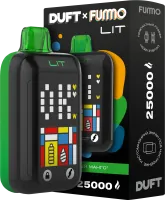Одноразовая электронная сигарета Duft x Fummo 25000 Зеленый Чай Лимон M