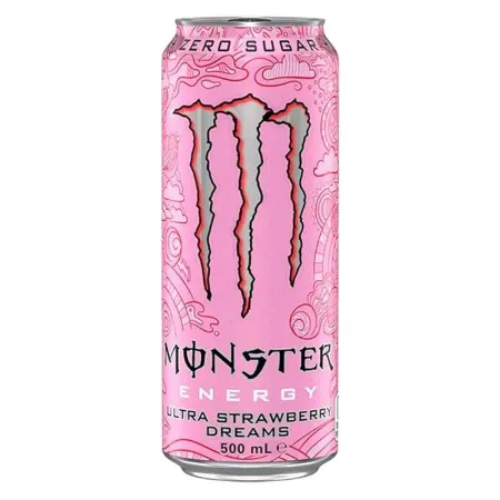 Энергетик Monster Energy Ultra 500мл Strawberry Dreams M