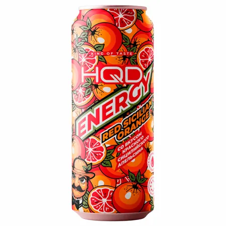 Энергетик HQD 450мл Mandarin Ginger M