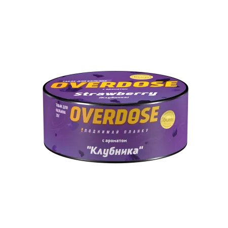 Табак Overdose 25г Strawberry M