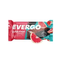 Печенье протеиновое Evergo Брауни с грейпфрутом 50гр