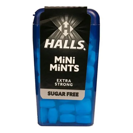 Леденцы Halls Mini 25г Экстра Стронг