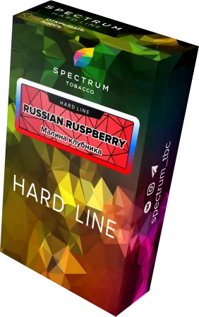 Табак Spectrum Hard Line 40г Russian Raspberry M