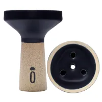 Чаша глиняная Облако Trio Phunnel Черный матовый