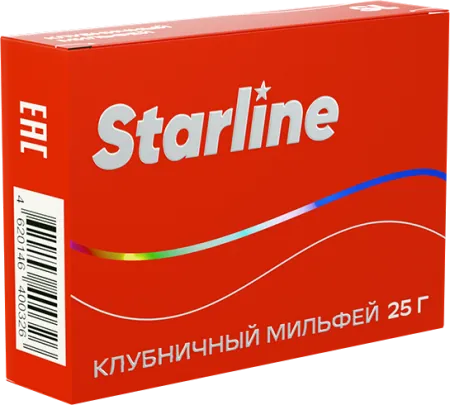 Табак Starline 25г Клубничный Мильфей M