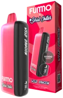 Одноразовая электронная сигарета Fummo Indic Chiller 10000 - Земляника Драгонфрут M