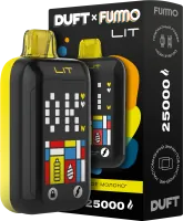 Одноразовая электронная сигарета Duft x Fummo 25000 Банановое Молоко M