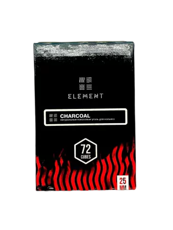 Уголь кокосовый Element 72 шт — фото 2