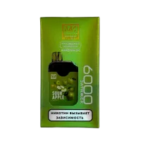 Одноразовая электронная сигарета Miking Wish 6000 Кислое яблоко M