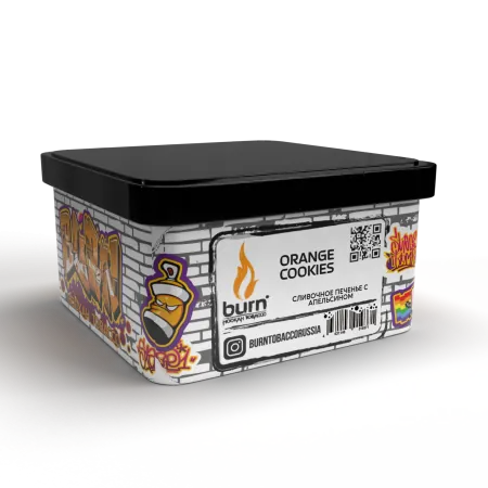 Заказать Табак Burn 200г Orange Cookies М