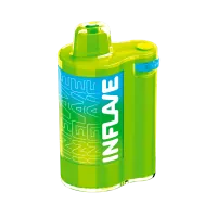 Одноразовая электронная сигарета INFLAVE SPIN - Лайм Яблоко Мята M