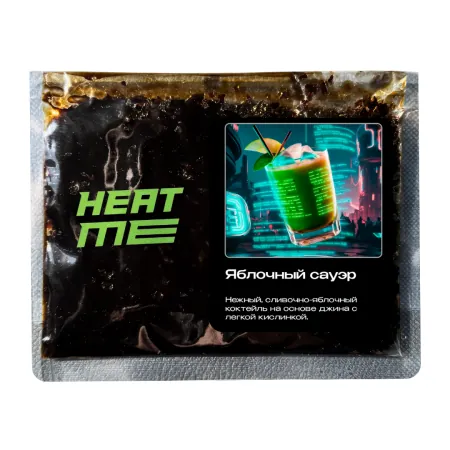 Табак HEAT ME 100г Яблочный Сауэр M