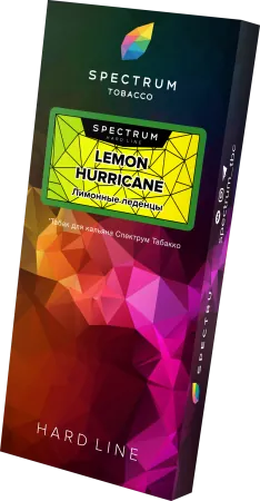 Табак Spectrum Hard Line 100г Lemon Hurricane M