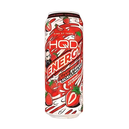 Энергетик HQD 450мл Strawberry Cream M