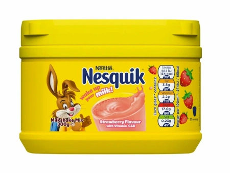 Какао (Милкшейк) Nesquik 350г Клубника