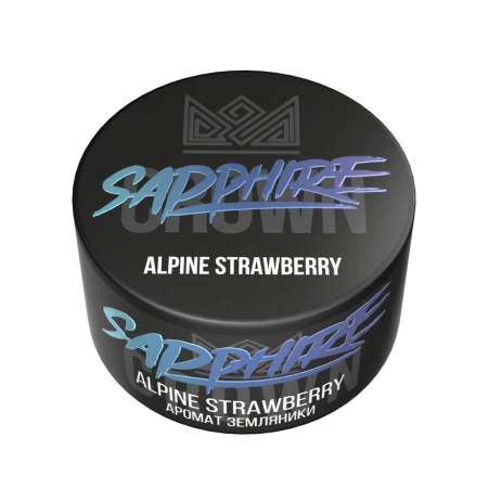 Табак Sapphire Crown 25гр Alpine Strawberry М